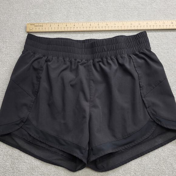 Gaiam Movement Women’s Medium Black Soft Jersey Knit Shorts Yoga Activewear - Picture 3 of 8